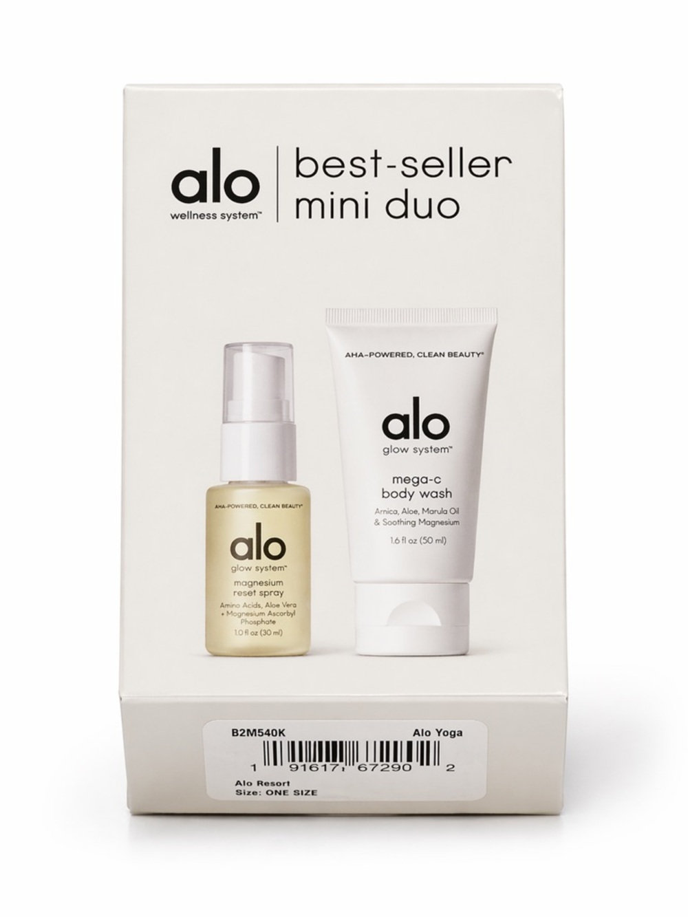Alo Yoga Glow System Best-Seller Mini Duo Travel Set NIB